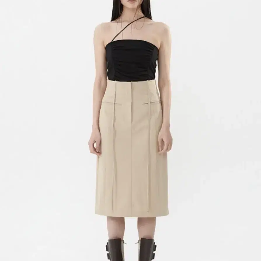 The open product | Belt Loop Strap Skirt