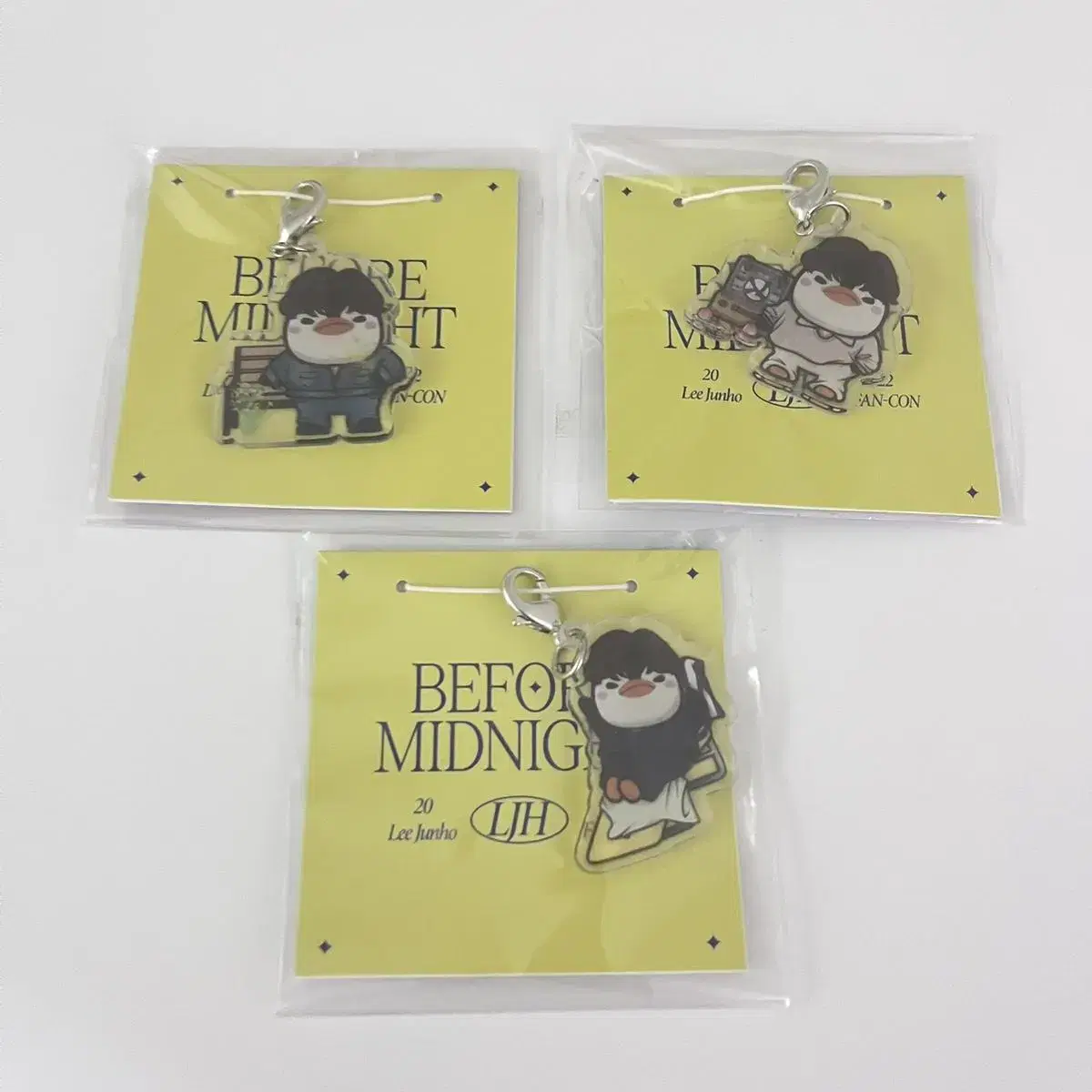 [3 bulk]2pm lee junho pengpengi bimina acrylic keyring keychain unsealed