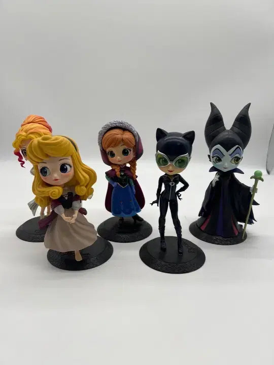 Authentic Disney Q-Posket Figures Taxidermy (Anna Catwoman Aurora, etc.)