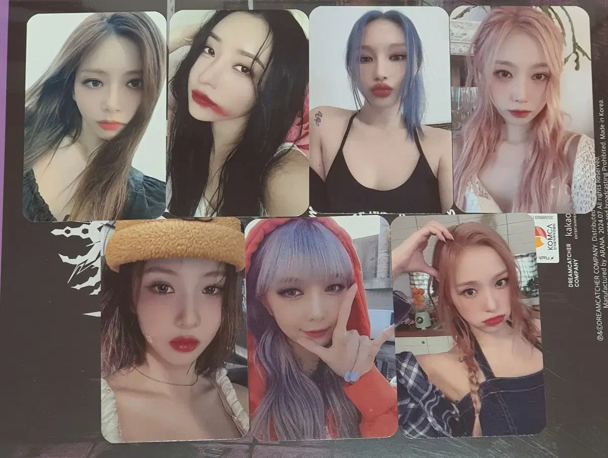 Dreamcatcher Bon Voyage broadcast Photo Card