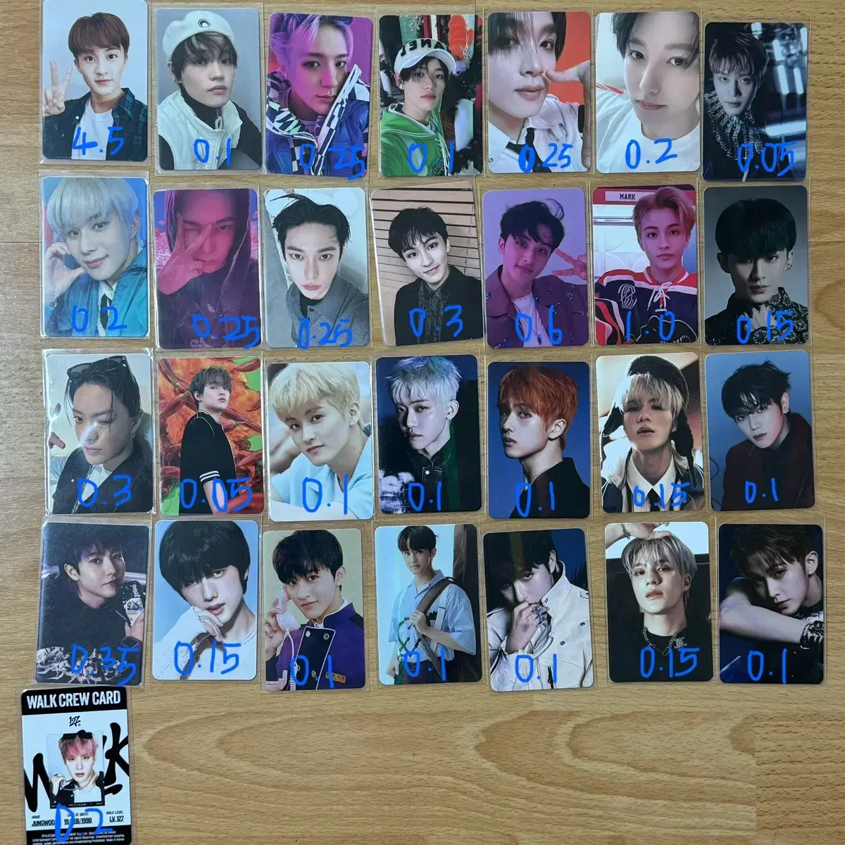 NCTPhotoCard nct 127 nct dream Haechan JaehyunHyun Hyun JungwooTaeyong ChenleRenjunTaeil