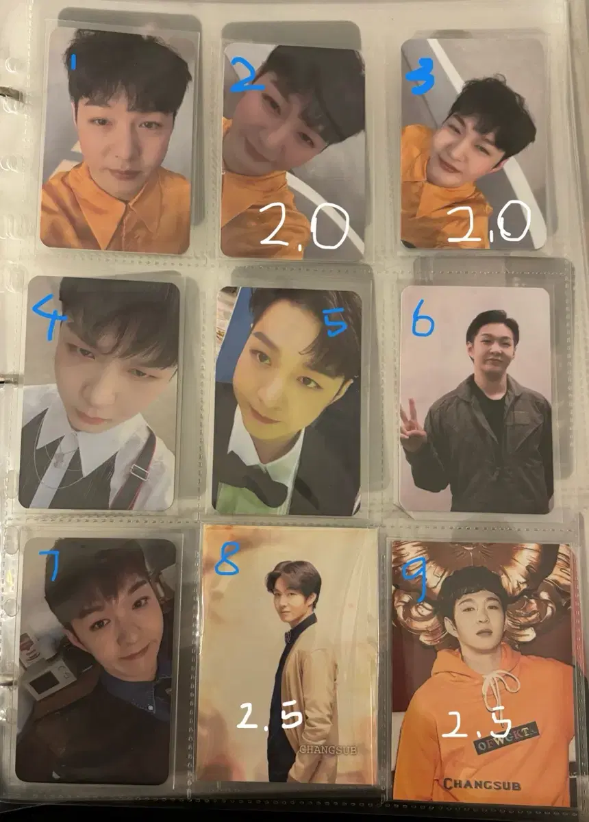 BTOB lee changsub seo eunkwang yook sungjae unreleased photocard Alpo Photocard