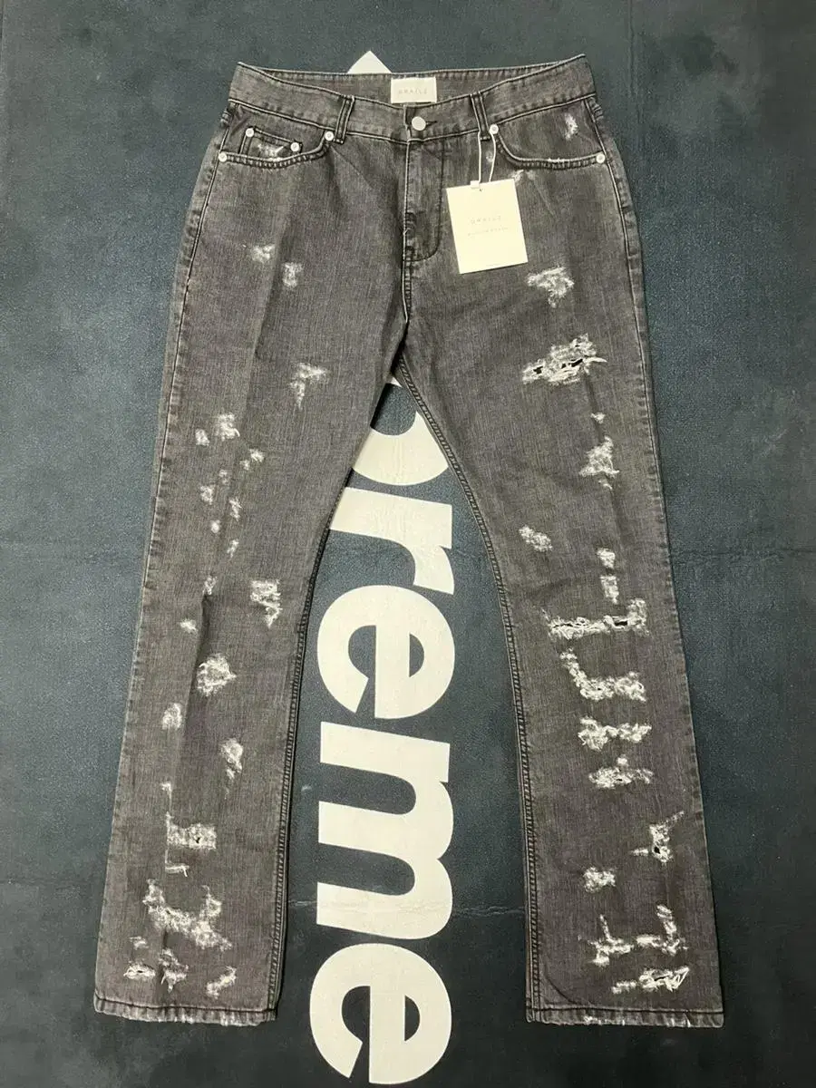 Grays Distressed Denim