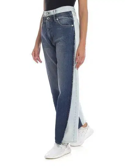 Margiela layered denim pants