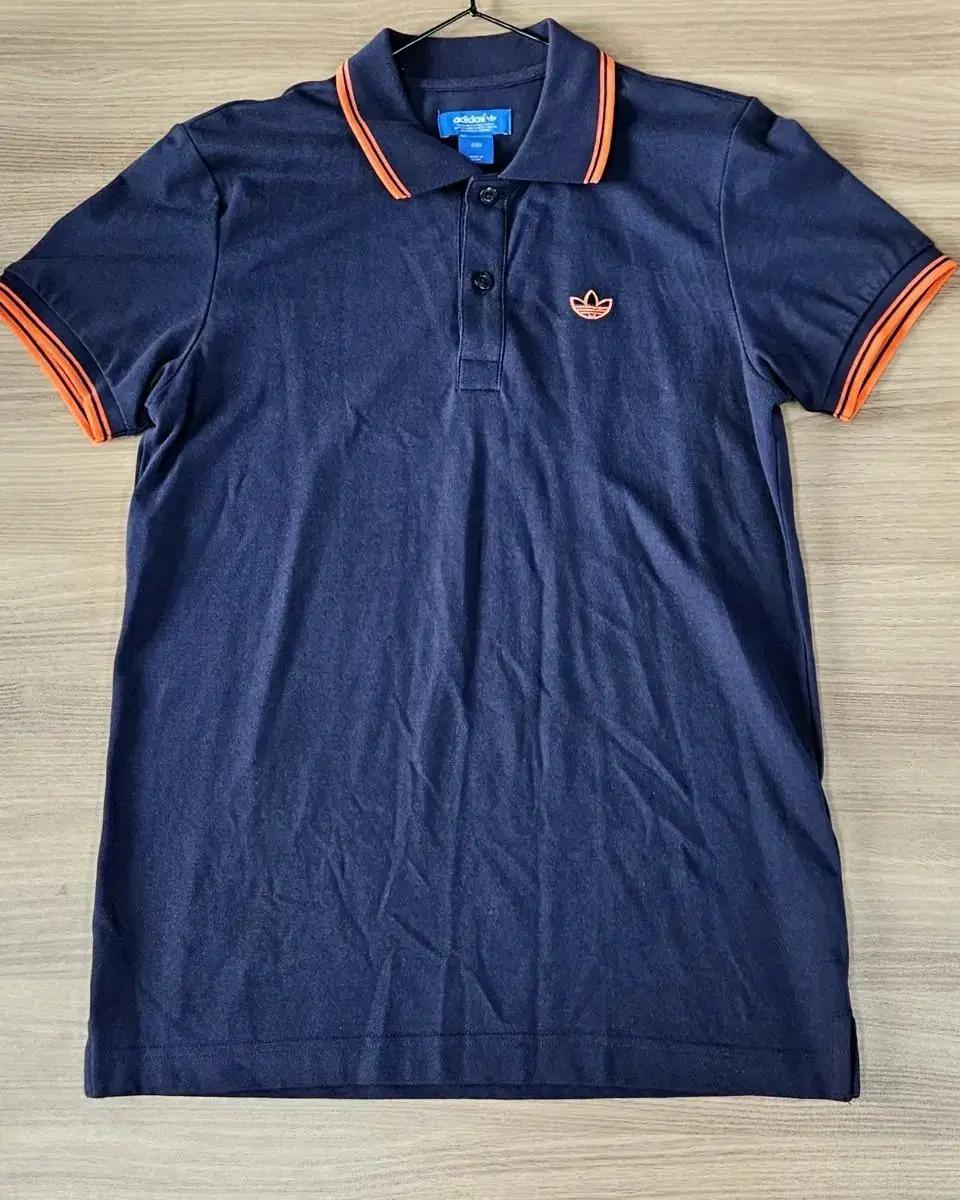 Men's 90 Adidas Orange Flame Polo T-Shirt