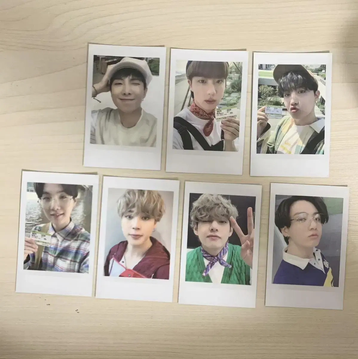 Bangtan season's greetings polaroid photocard + photo books? in bulk?