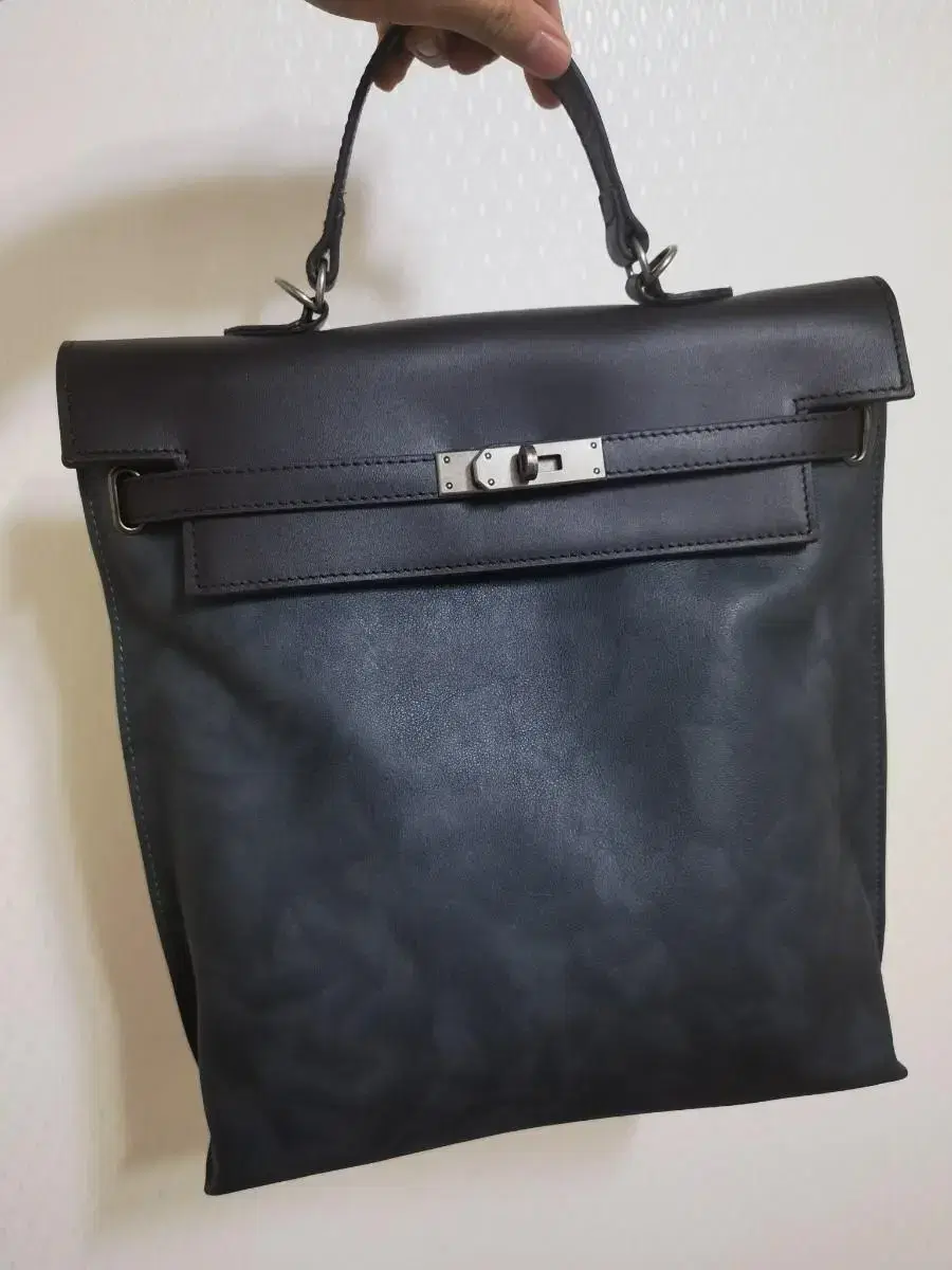 Cowhide Kelly Bag