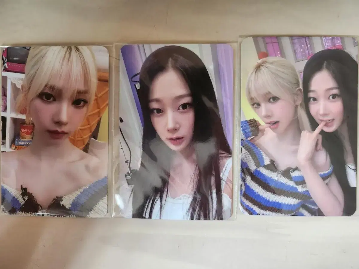 Aespa Spicey Unboxing giselle karina Photocard