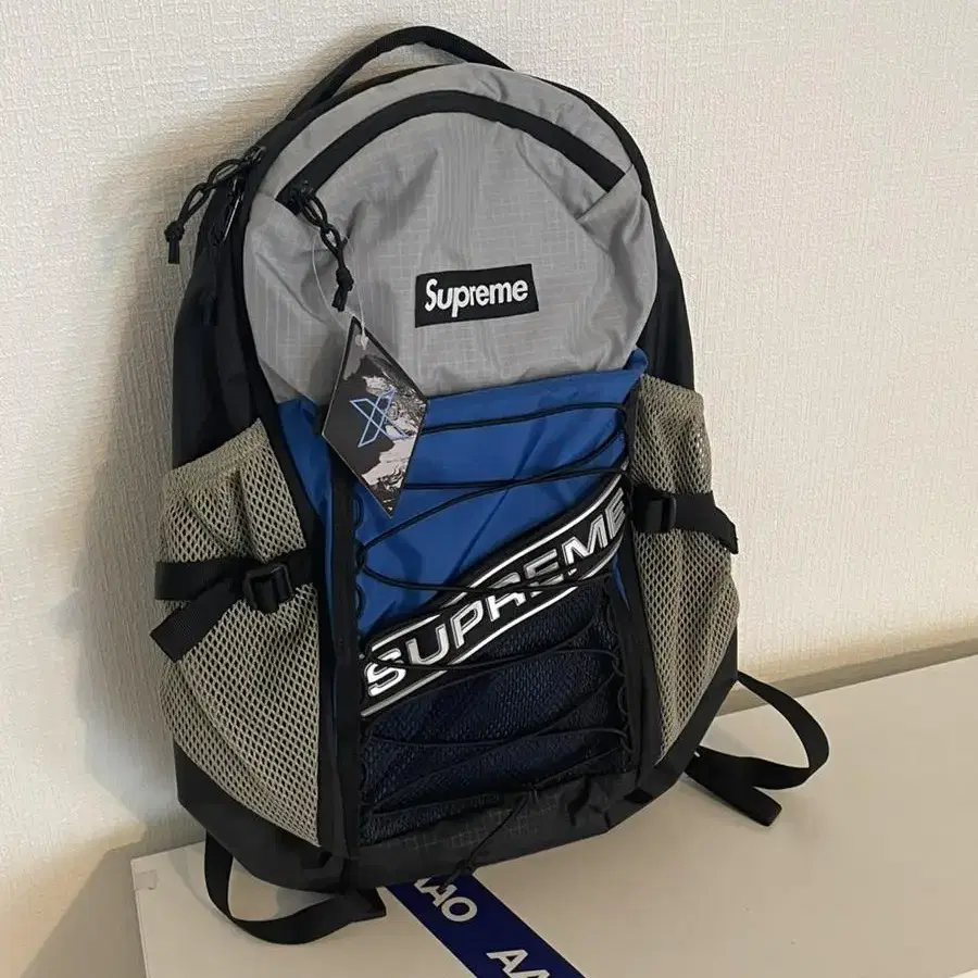 Supreme 슈프림 backpack 백팩 블루 23FW