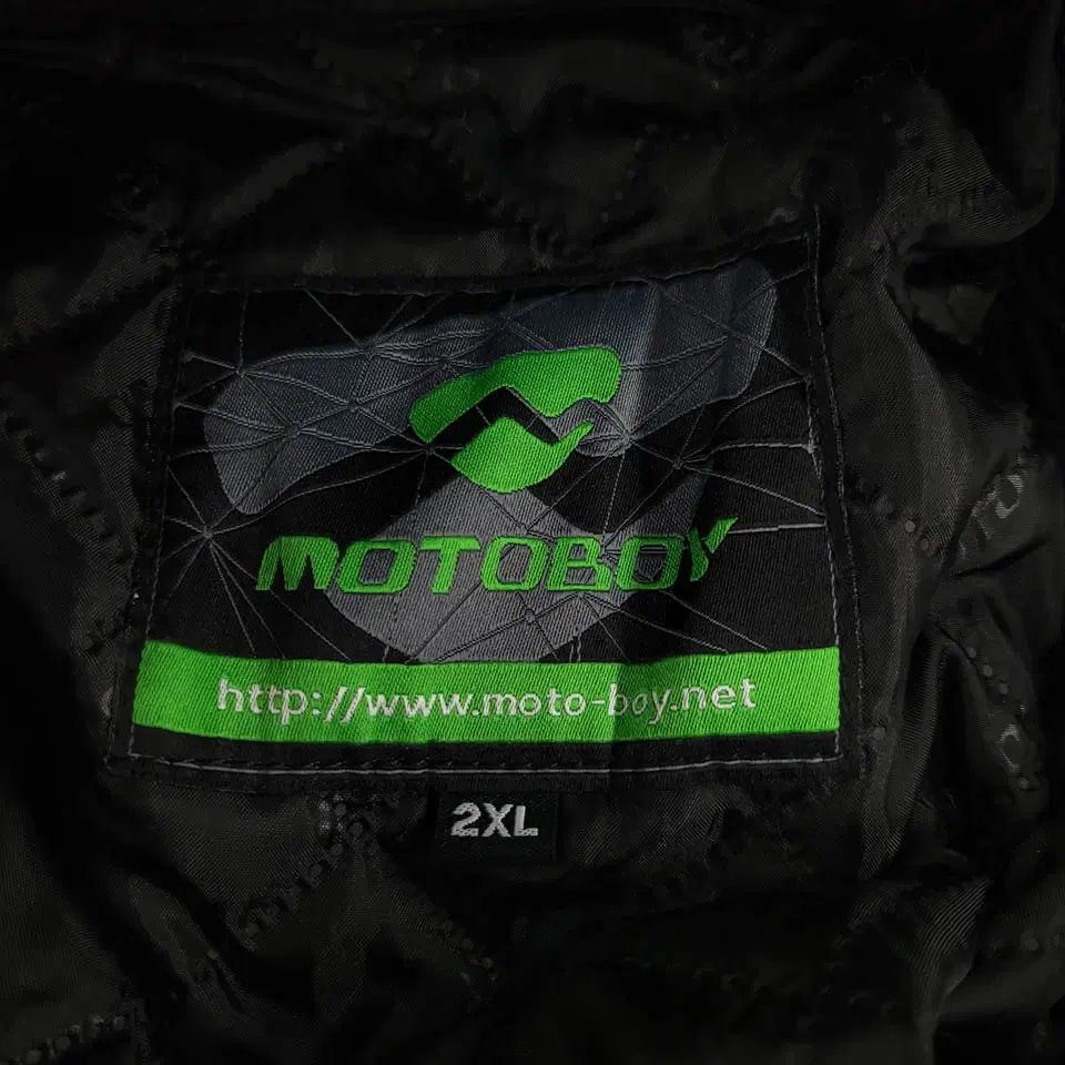 MOTOBOY 카키 올리브그린 어깨견장 벨크로패치 헤링본패턴 투웨이지퍼