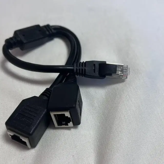 랜선 케플러 Y형 어댑터 LAN splitter Y Adapter cab