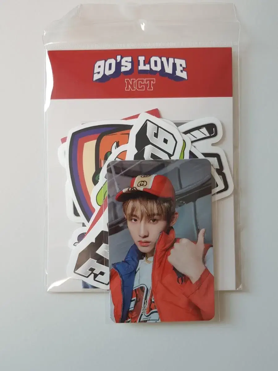 NCT 2020 winwin Luggage sticker Photocard