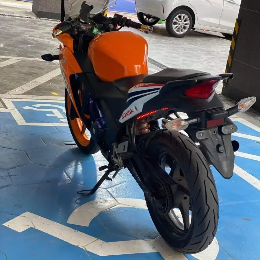 cbr125/15년 랩솔 풀배기구변