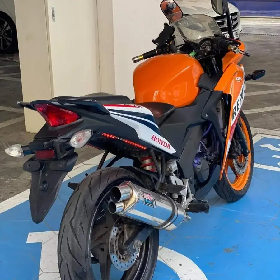 cbr125/15년 랩솔 풀배기구변