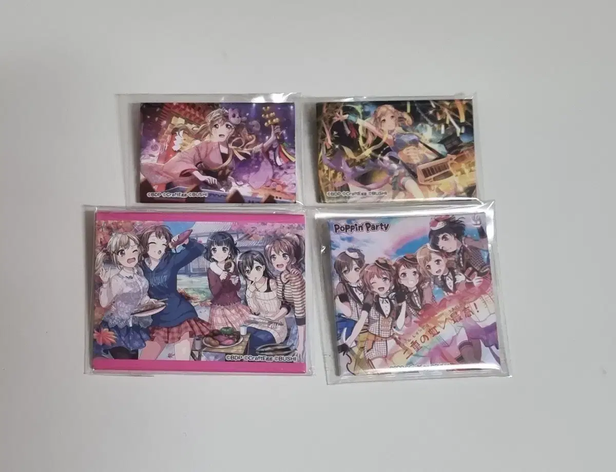 Bangdream Popipa Ichigaya Arisa Goods Square Badge Set