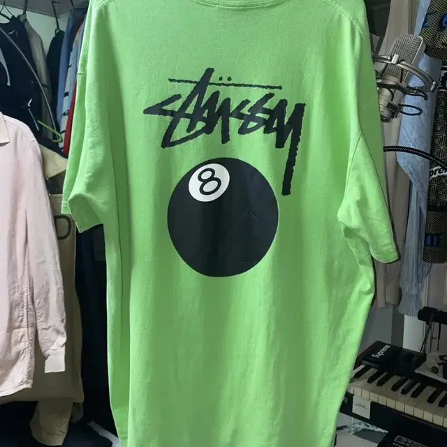 stussy 8ball 피그먼트 XL