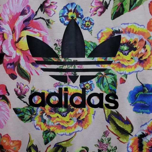 adidas 아디다스 불꽃 빅로고 셔츠