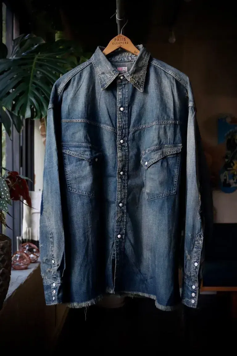 St. Michael's Denim Shirt bloo XL