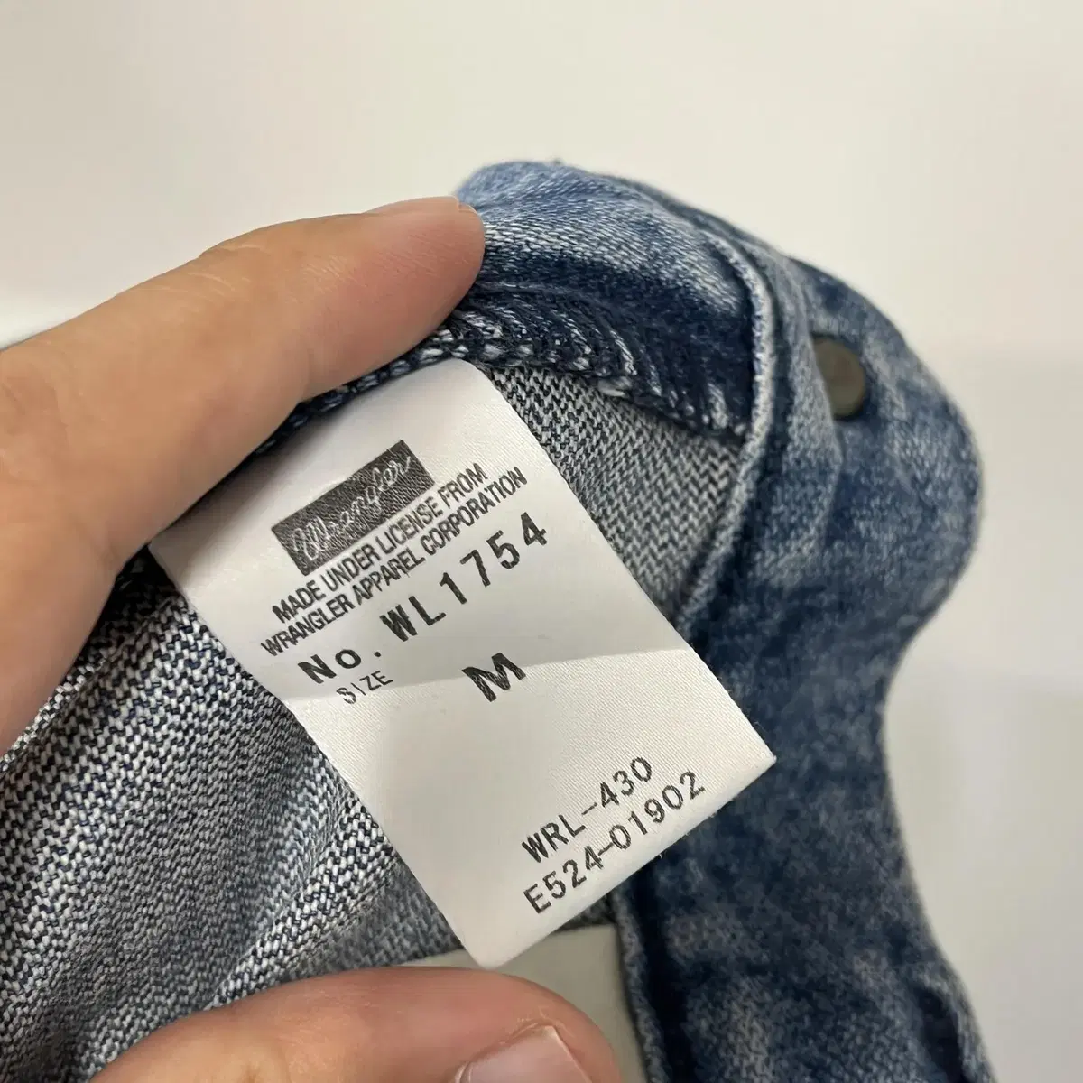 WRANGLER denim ( made in JAPAN )