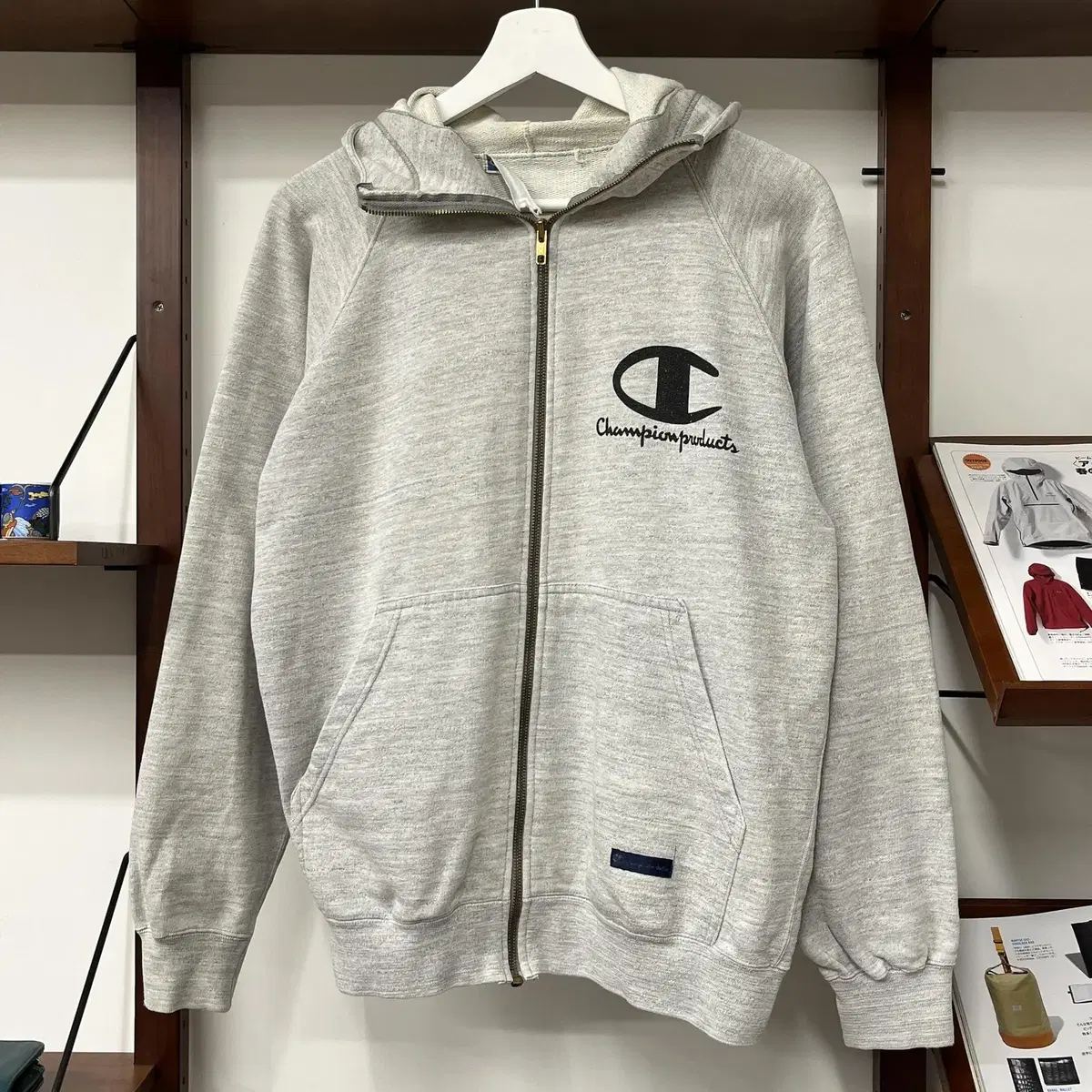 CHAMPION 90's hoodie zip up ( 일본제 )