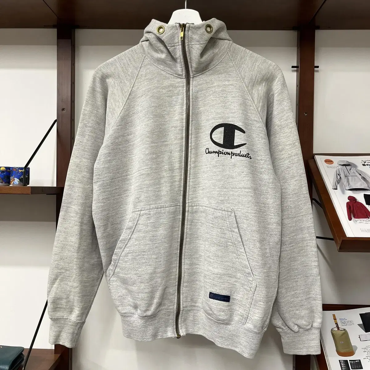 CHAMPION 90's hoodie zip up ( 일본제 )