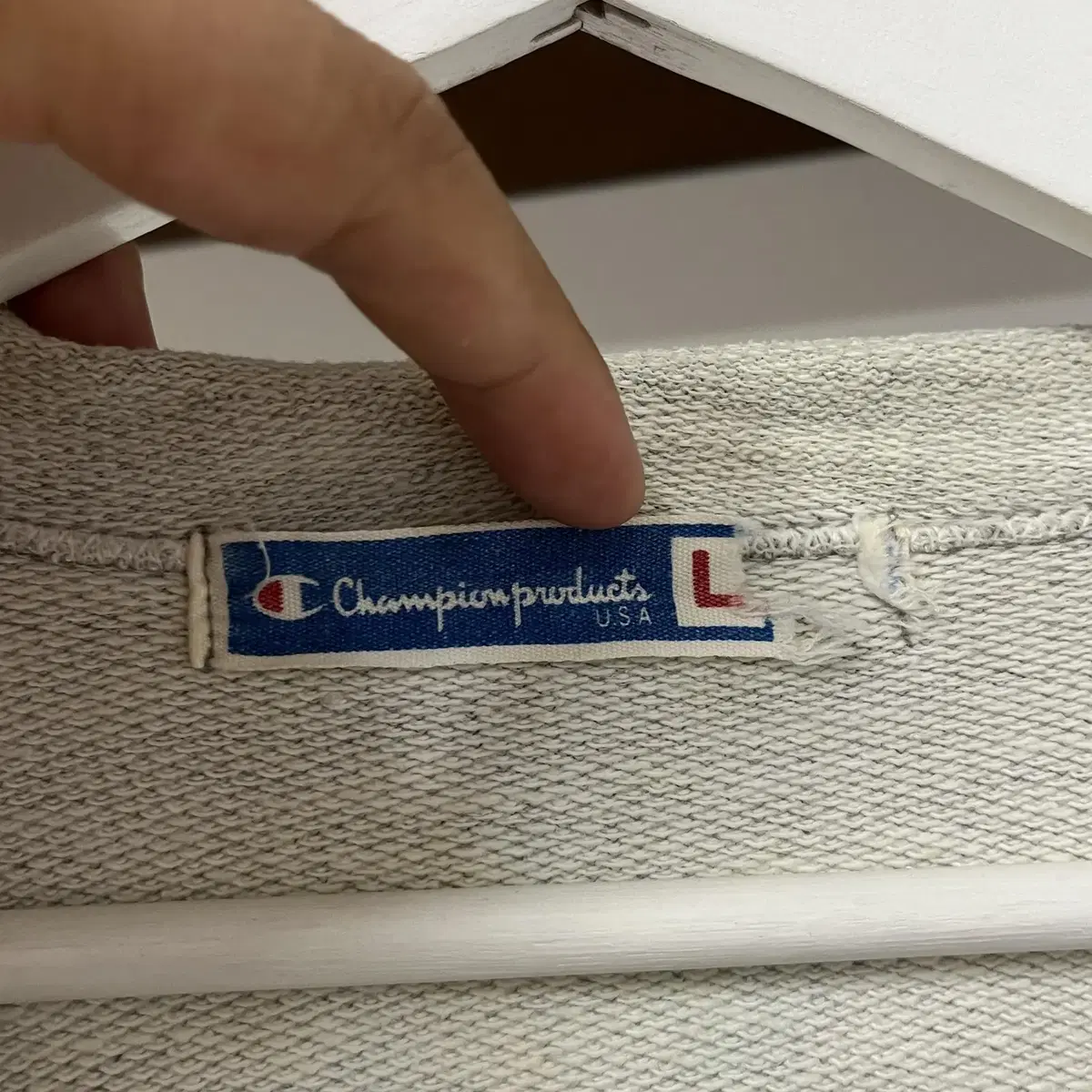 CHAMPION 90's hoodie zip up ( 일본제 )