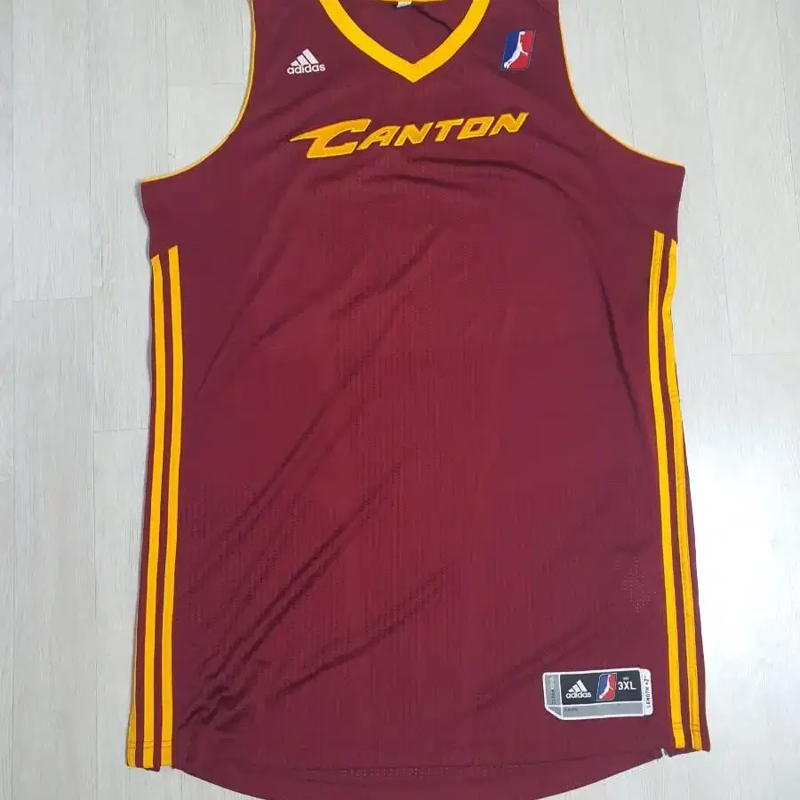 (3XL + 2") 아디다스 NBA D리그 캔튼 차지 어센틱 유니폼