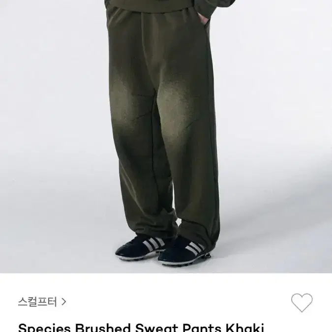 스컬프터 brushed sweat pants M