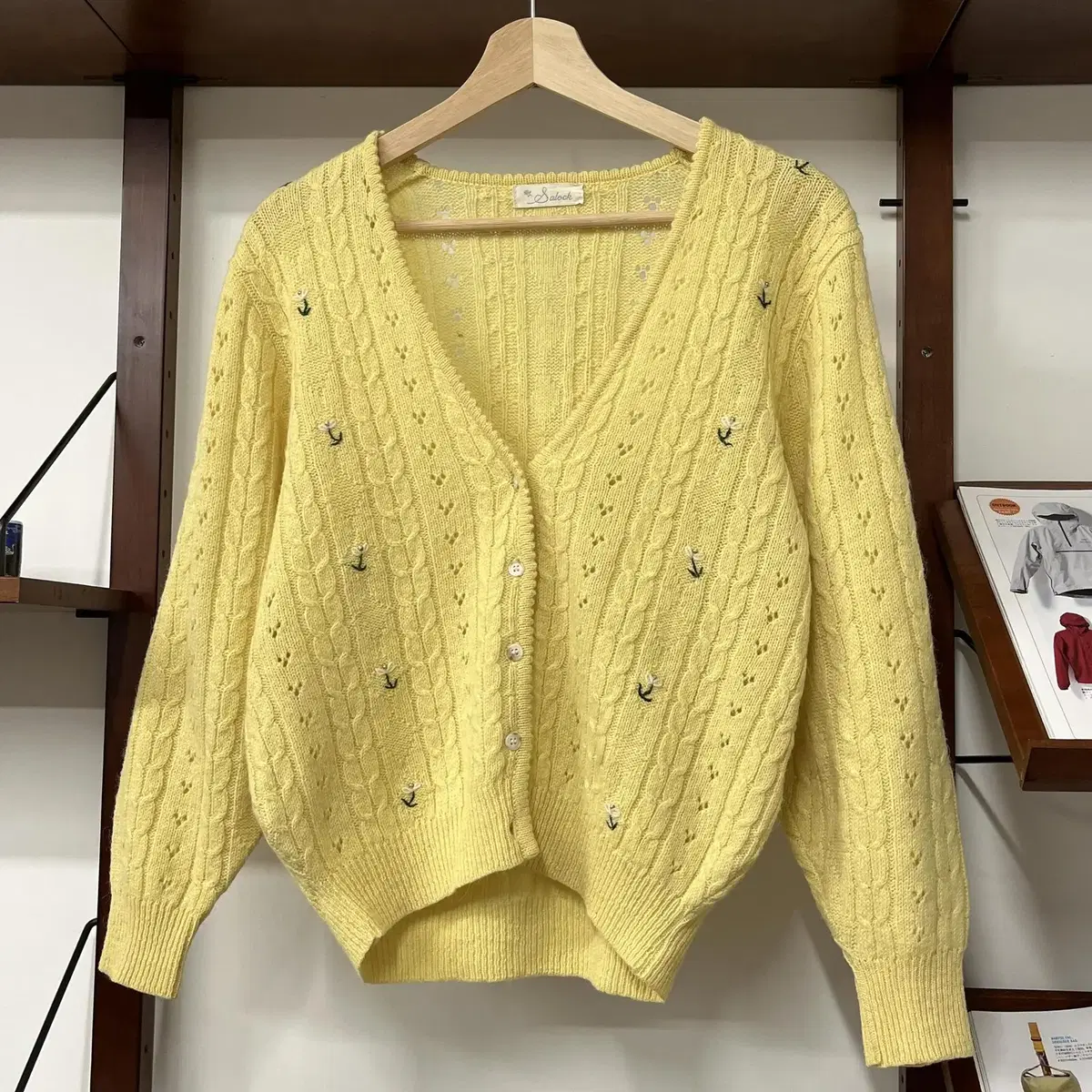 Wool cardigan ( made in JAPAN )