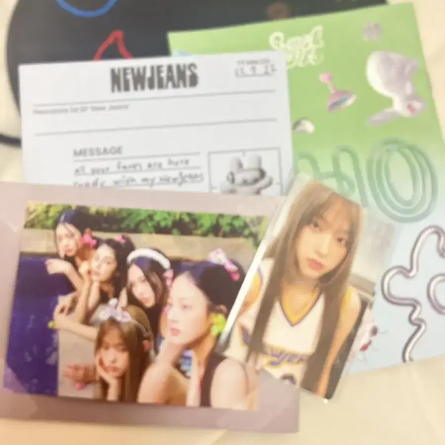 Newjeans haerin photocard