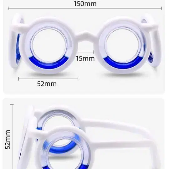 [2개 무료배송] 멀미안경 멀미방지안경 멀미완화안경 무렌즈 프리사이즈