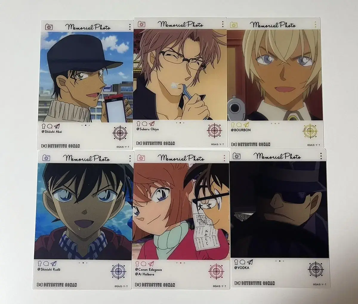 Conan Emoka Namdoil Shinichi Sangyoon Akai Amuro Haibara Subaru Anji-Ki An