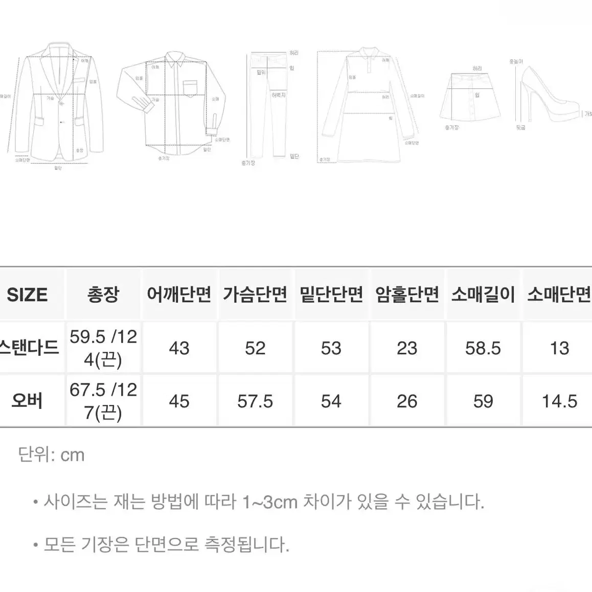 트렌디어페럴 made 어텐션 라이더 자켓 스탠다드핏 (실착1회)