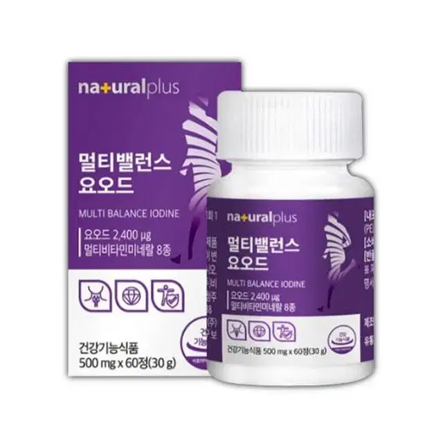 갑상선 건강 멀티밸런스 요오드 500mg x 60정