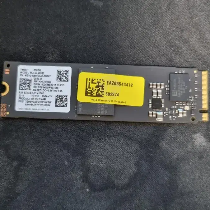 NVME PCI 4.0 256GB SSD PM9B1