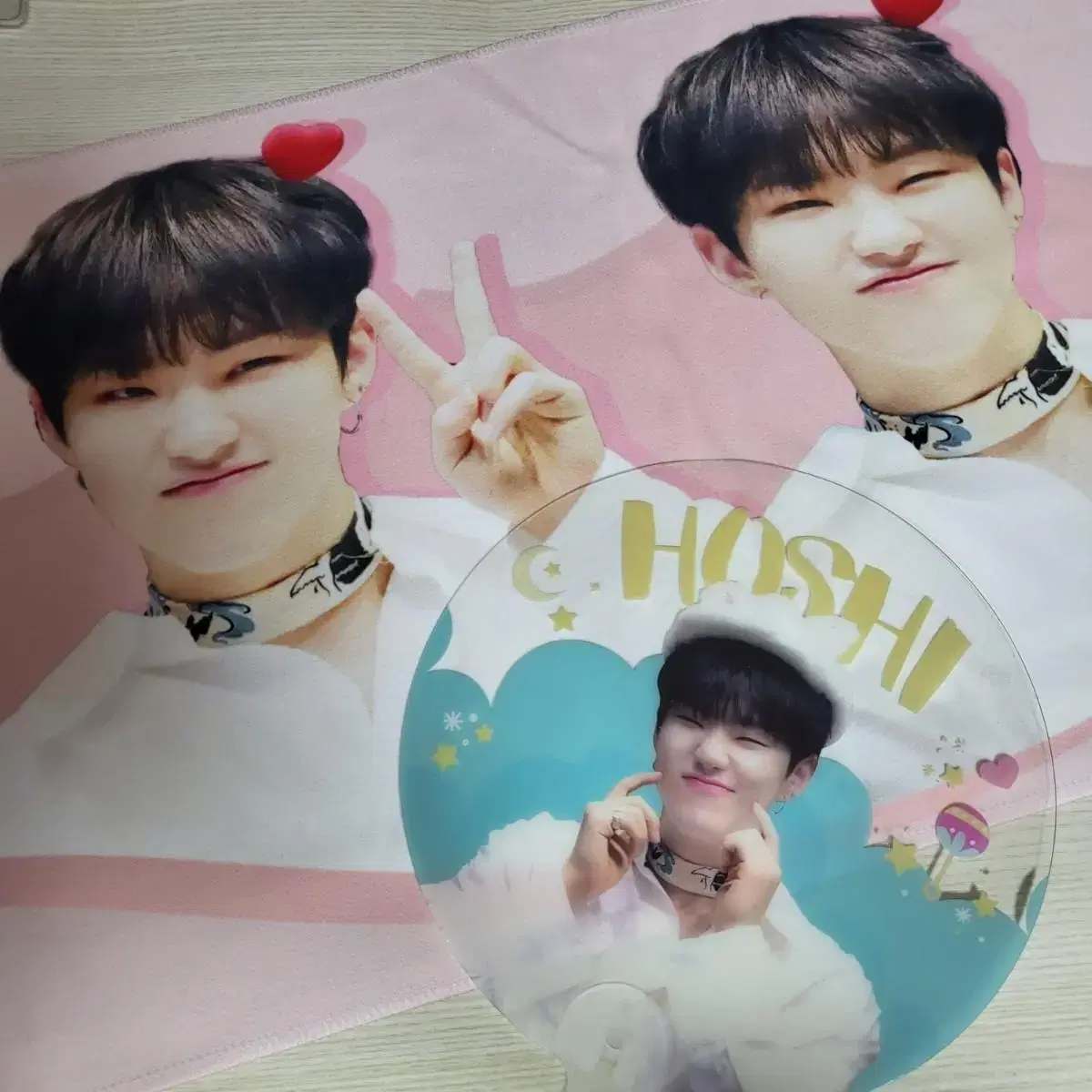 seventeen hoshi hoshi photocard reflexslogan wts