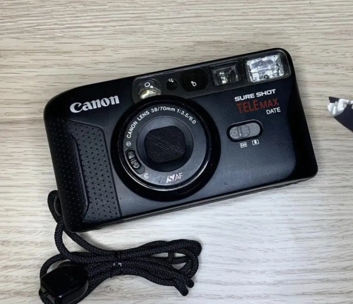 <중고> Automatic Film Camera Canon SureShot Telemax