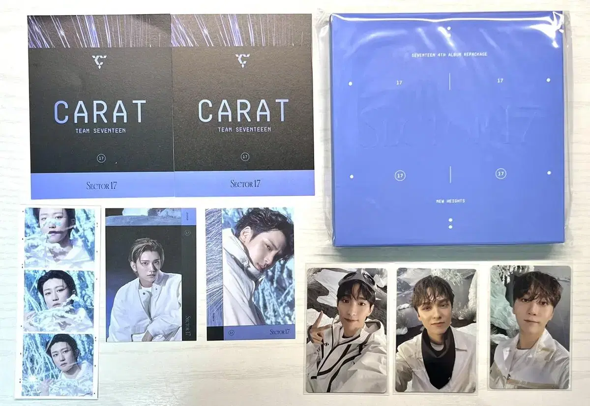 세븐틴 sector17 섹터17 개봉앨범 민규 승관 버논 디에잇 도겸슈아