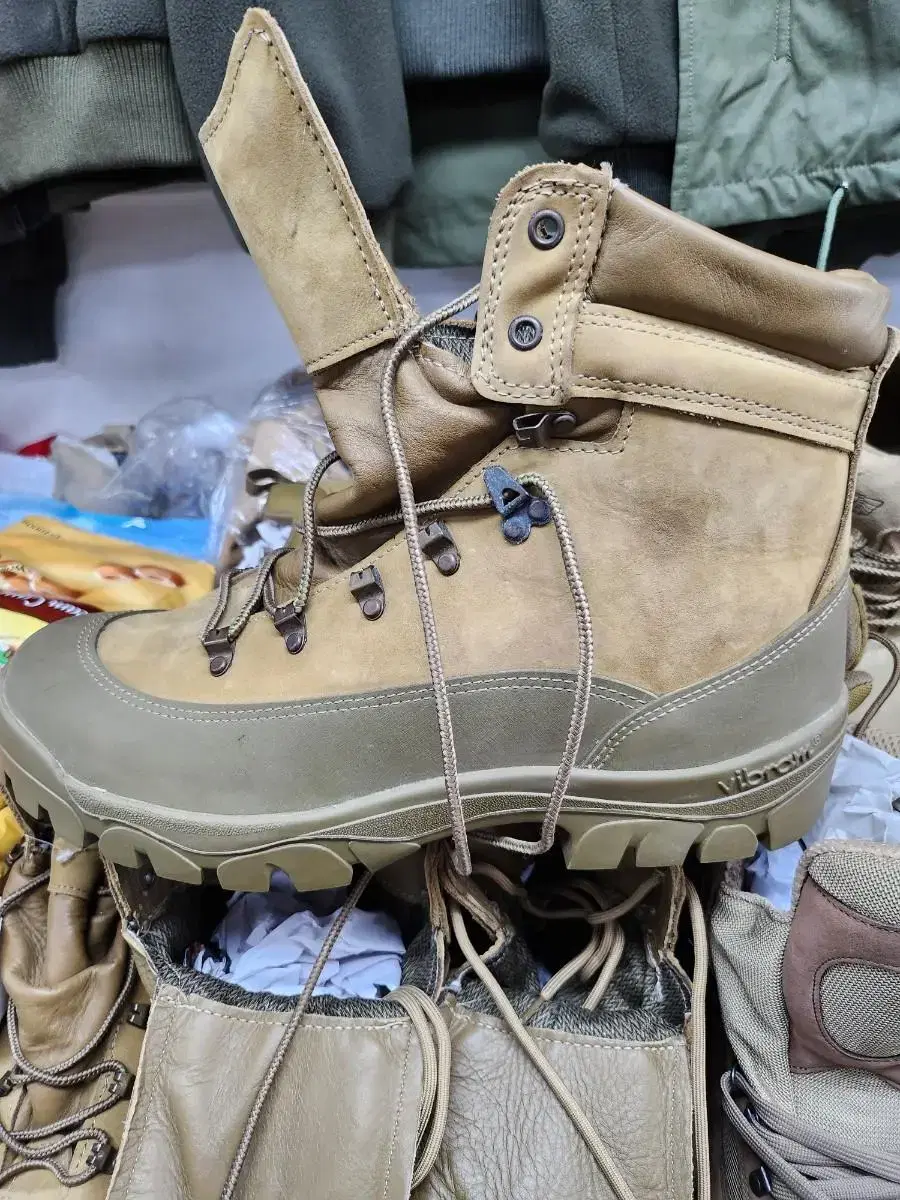 Military boots, hiking boots, and army boots