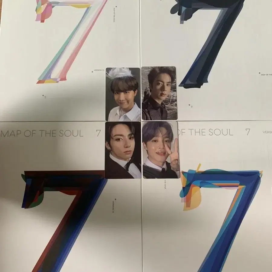 bts) map of the soul set 맵오브더소울 위버스 특전