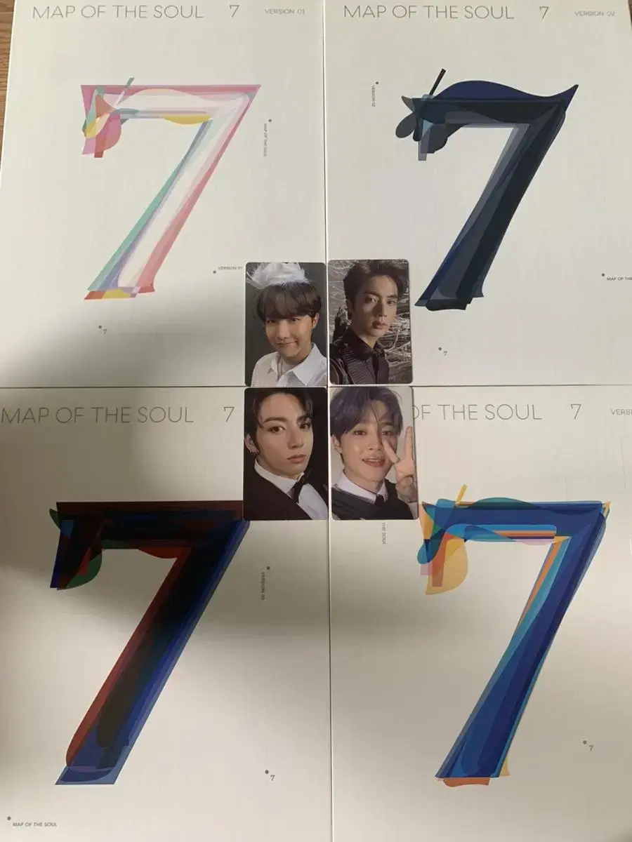 bts) map of the soul set 맵오브더소울 위버스 특전