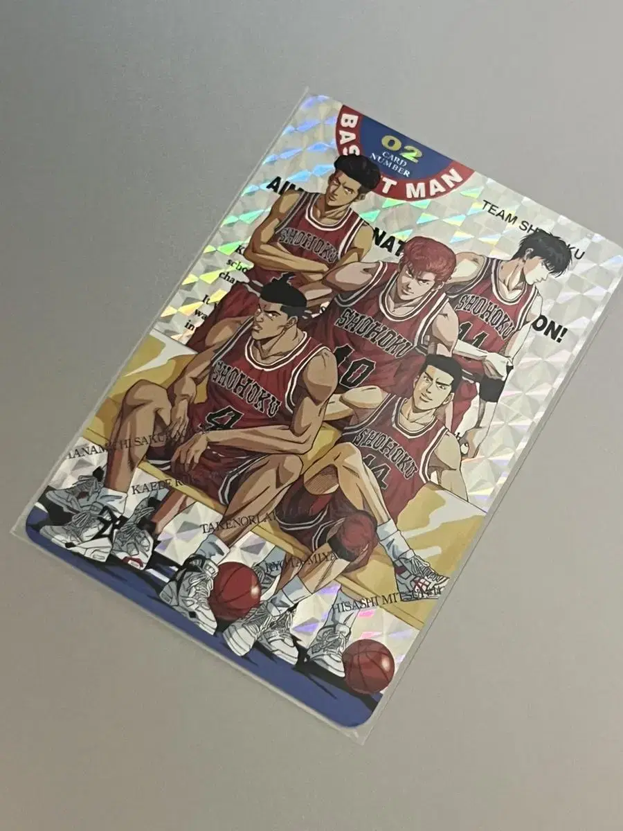 SLAM DUNK KARDAS Buksan High School Group Card