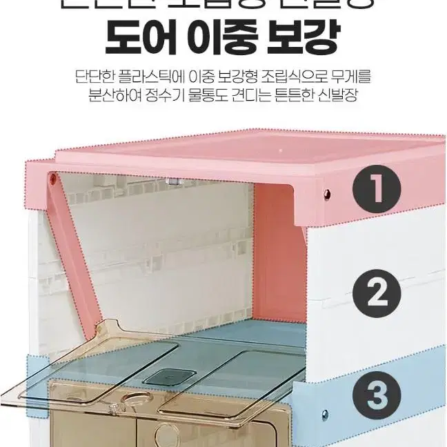 접이신신발장 신발케이스 다용도 장난감 정리수납장 옷정리