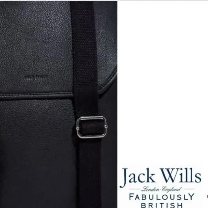 Jack Wills  가죽 백팩