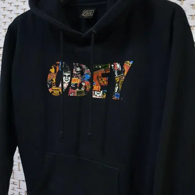 (1558) OBEY 오베이  후드 티셔츠 90 S