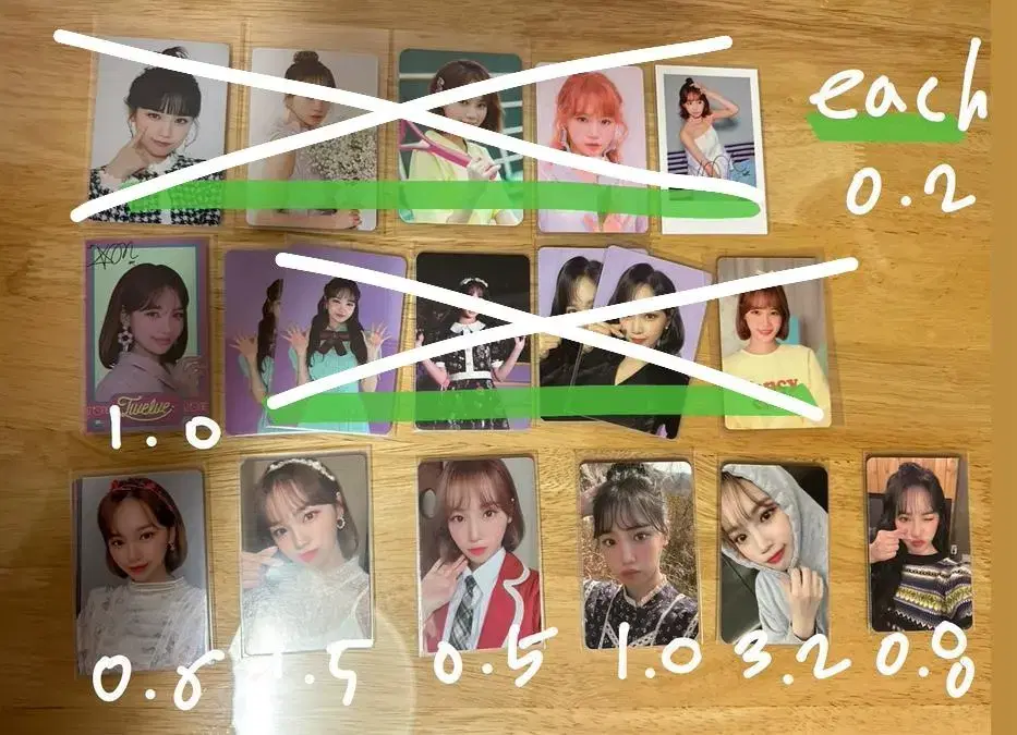 Kim Chaewon iz*one photocard