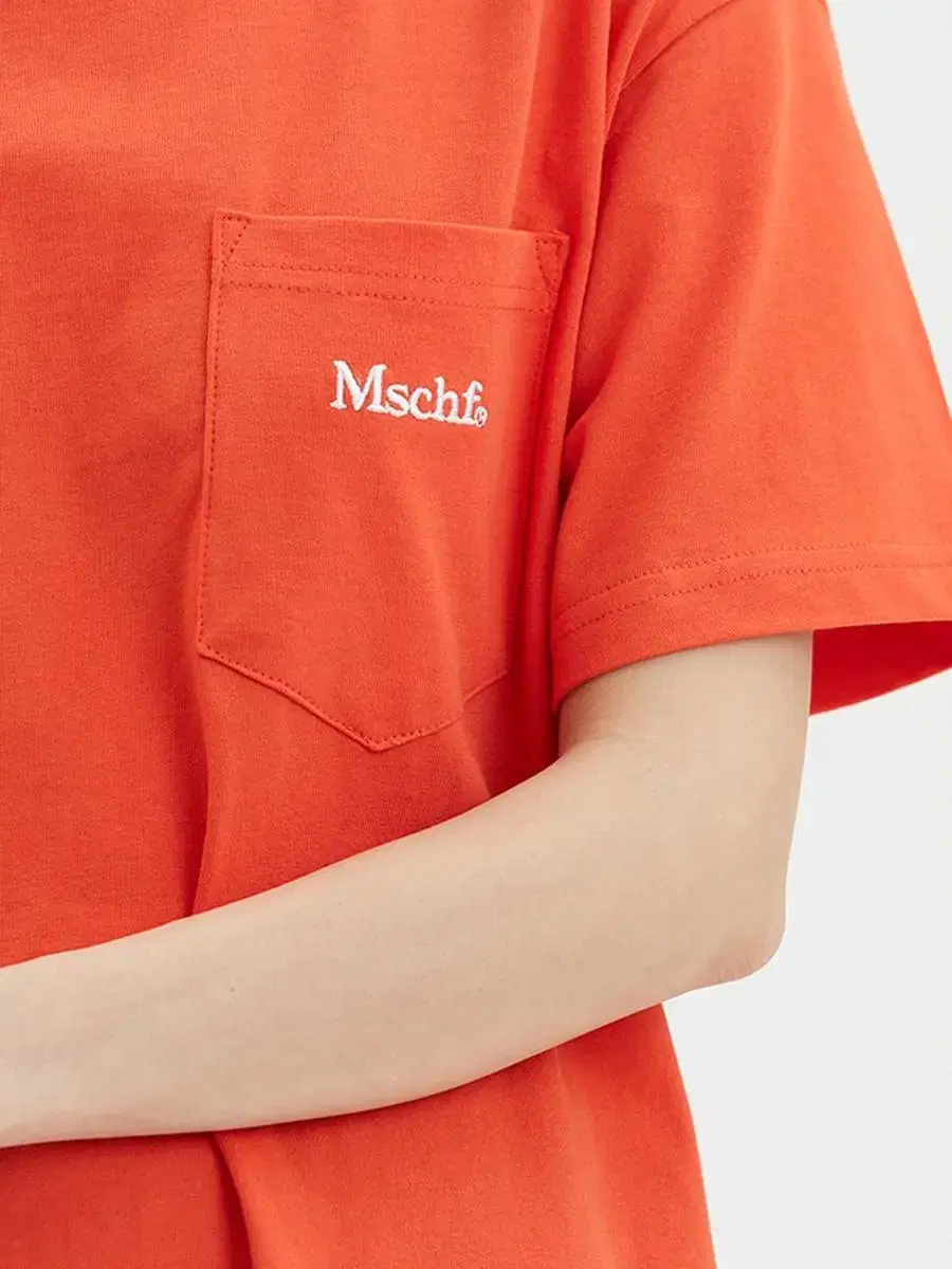 미스치프 mschf orange pocket tee