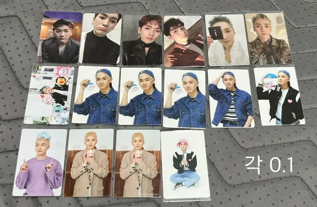 Nu'est Alpo Spoons photocard aron baekho ren Minhyun