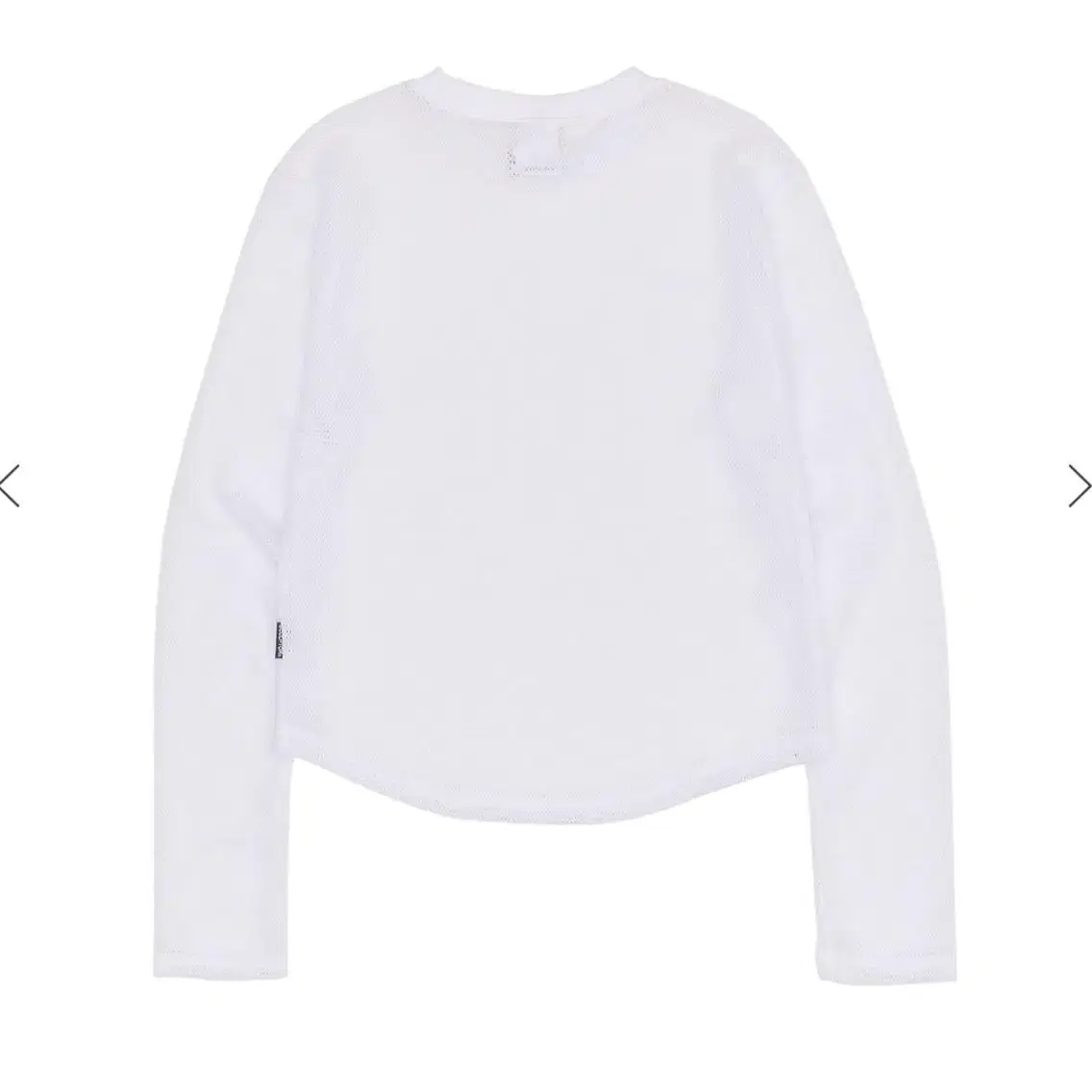 스컬프터 Basic Mesh L/S Tee White