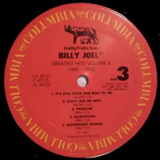 Billy joel greatest hits europe 2lp